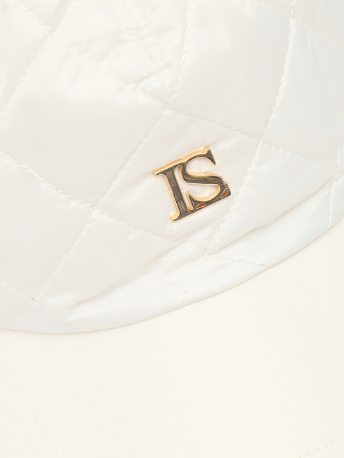 Стеганая кепка с логотипом - Деталь1