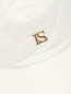 Стеганая кепка с логотипом Luisa Spagnoli  –  Деталь1