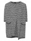 Кардиган свободного кроя с накладными карманами Marina Rinaldi  –  Общий вид