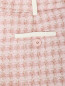 Кюлоты из фактурной ткани с узором "клетка" Moschino Cheap&Chic  –  Деталь1