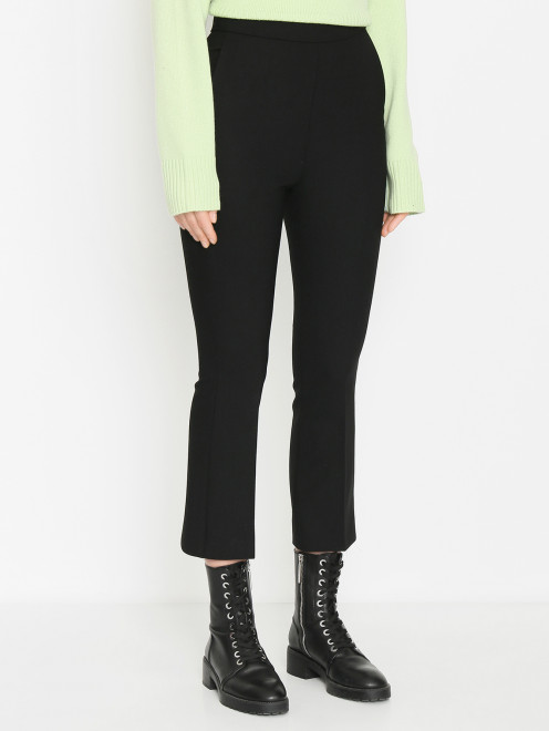 Брюки зауженные из шерсти Max Mara - МодельВерхНиз