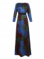 Платье-макси с цветочным узором Chapurin  –  Общий вид