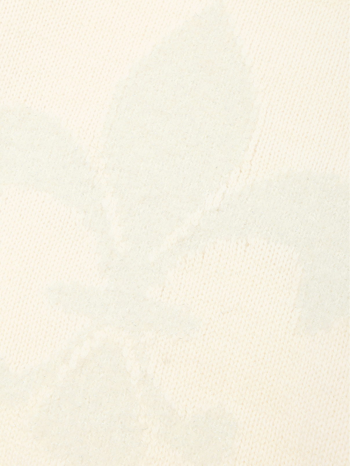 Джемпер из кашемира и шерсти с вышивкой Bruno Manetti  –  Деталь  – Цвет:  Белый