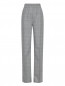 Брюки из шерсти с узором и контрастной отделкой Calvin Klein 205W39NYC  –  Общий вид