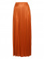 Плиссированная юбка-миди на резинке Max Mara  –  Общий вид