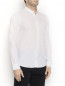 Рубашка из хлопка с вышивкой Calvin Klein  –  МодельВерхНиз