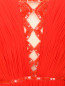 Асимметричное платье-макси из шелка декорированное пайетками и бисером Zuhair Murad  –  Деталь