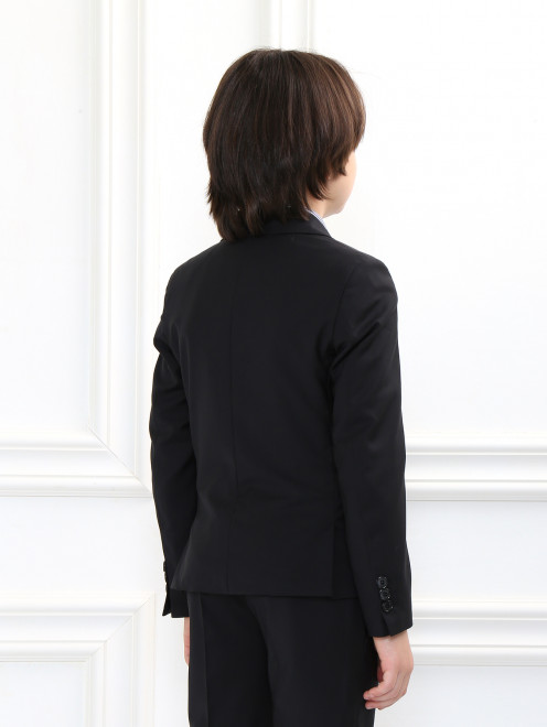 Пиджак классический из шерсти - Модель Верх-Низ1