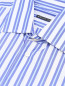 Рубашка из хлопка с узором "полоска" Brian Dales  –  Деталь