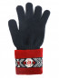 Трикотажные перчатки с узором Bosco Fresh  –  Обтравка1