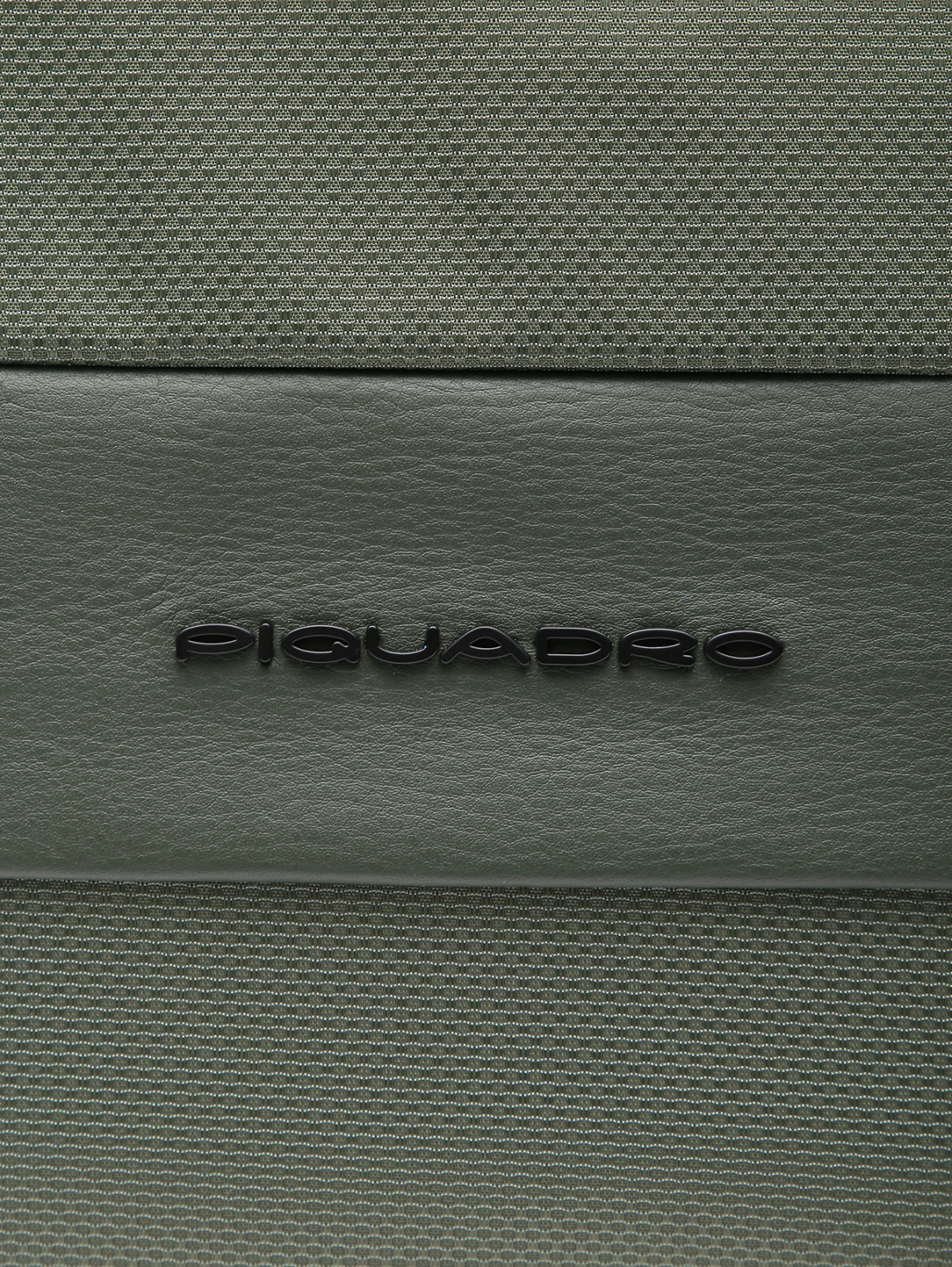 Комбинированная сумка на коротких ручках Piquadro  –  Деталь  – Цвет:  Зеленый