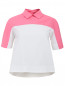 Блуза из хлопка с контрастной вставкой Isola Marras  –  Общий вид