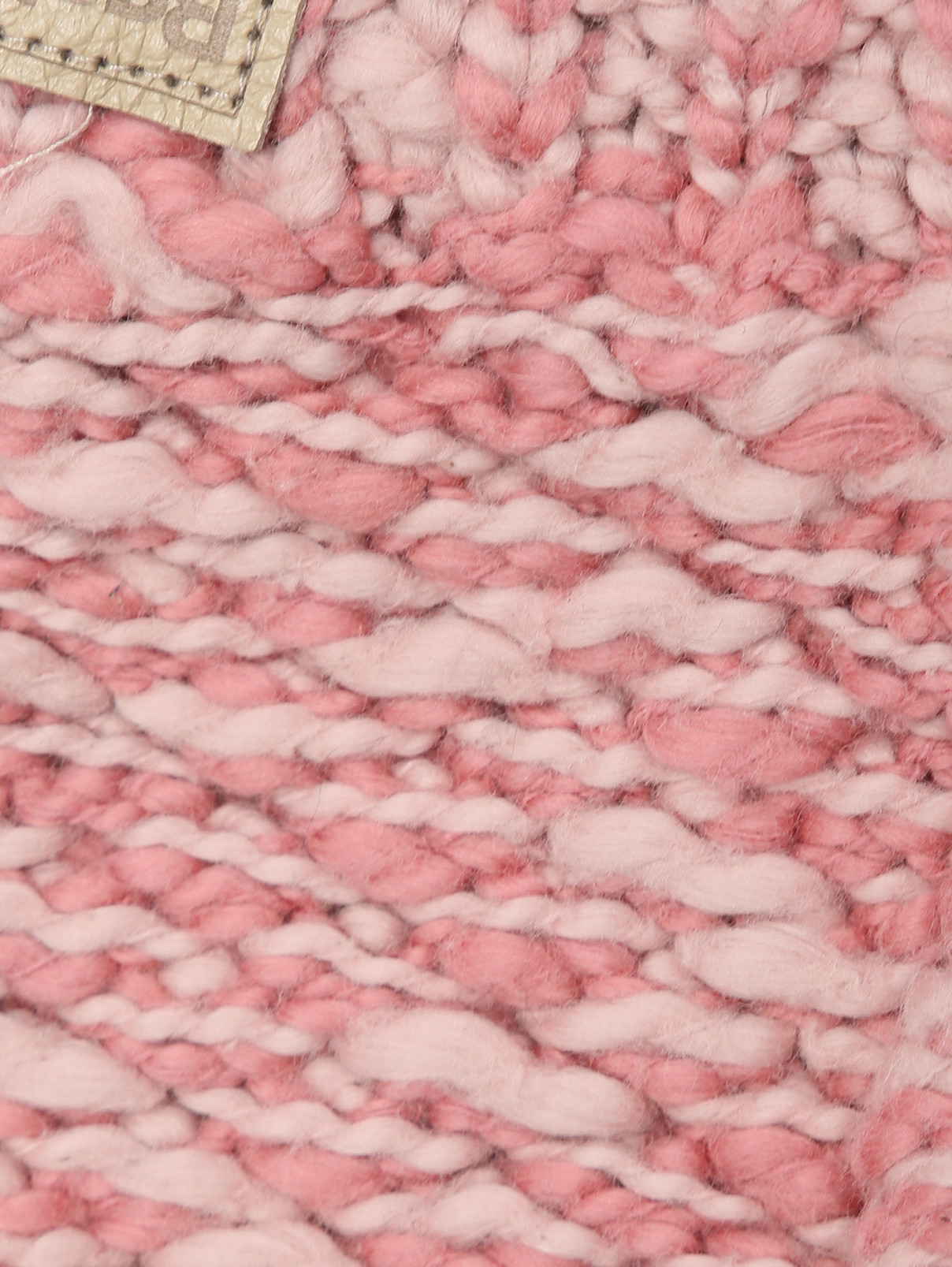 Варежки крупной вязки Reebok Classic  –  Деталь1  – Цвет:  Розовый