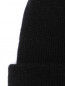Шапка мелкой вязки с логотипом Adidas Originals  –  Деталь1