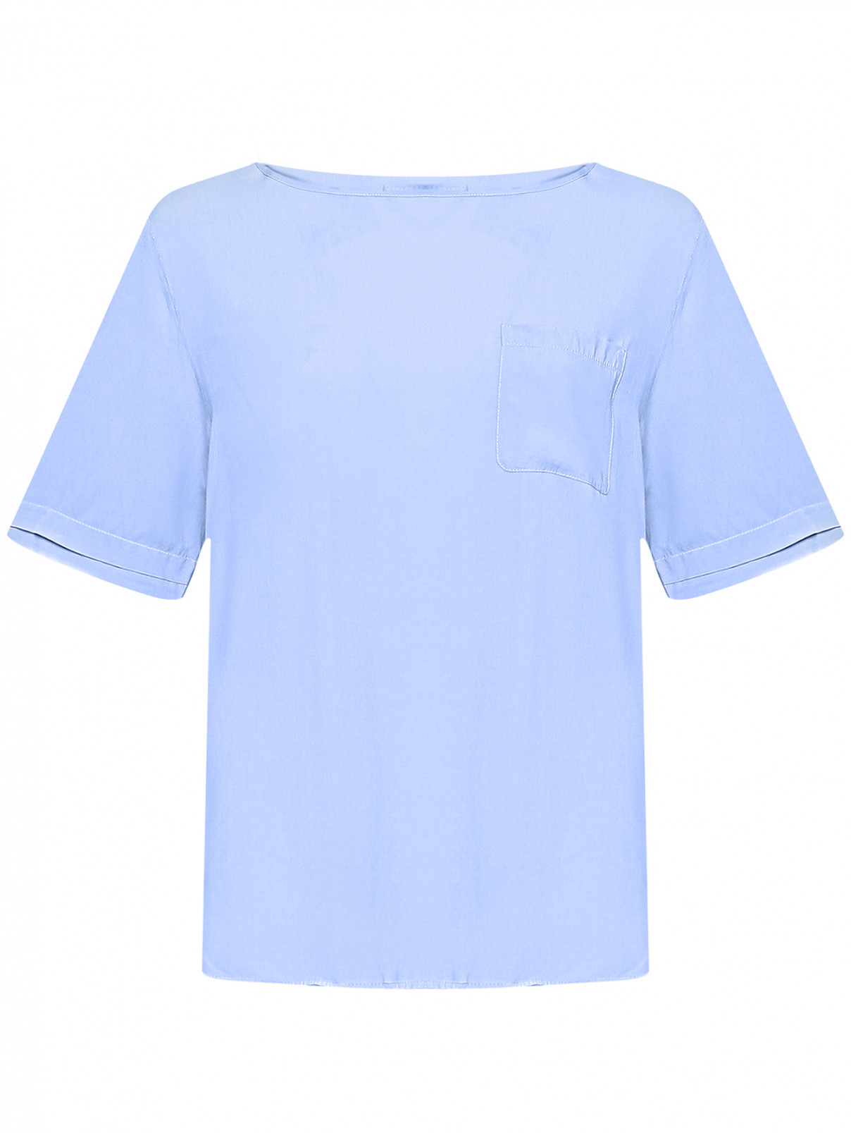 Блуза из вискозы с карманом PennyBlack  –  Общий вид