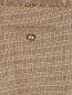 Прямые брюки из льна и хлопка с узором "клетка" Kenzo  –  Деталь