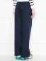 Укороченные брюки из хлопка с боковыми карманами Brooks Brothers  –  МодельВерхНиз1