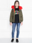 Куртка с аппликацией Little Marc Jacobs  –  МодельОбщийВид