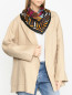 Платок из шелка с узором Weekend Max Mara  –  МодельОбщийВид