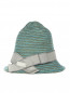 Плетеная шляпа с бантом Emporio Armani  –  Обтравка1
