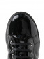 Ботинки из лаковой кожи с меховой отделкой Dolce & Gabbana  –  Обтравка3