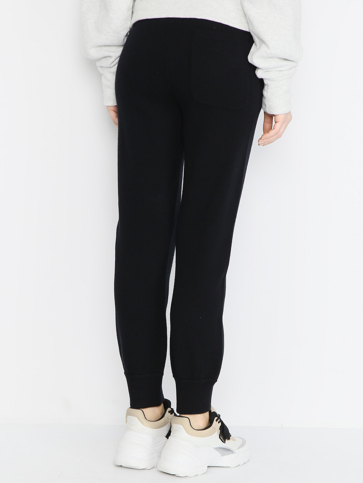Трикотажные брюки на резинке Dorothee Schumacher  –  МодельВерхНиз1  – Цвет:  Черный