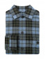 Рубашка из хлопка и шерсти с накладными карманами Eton  –  Общий вид