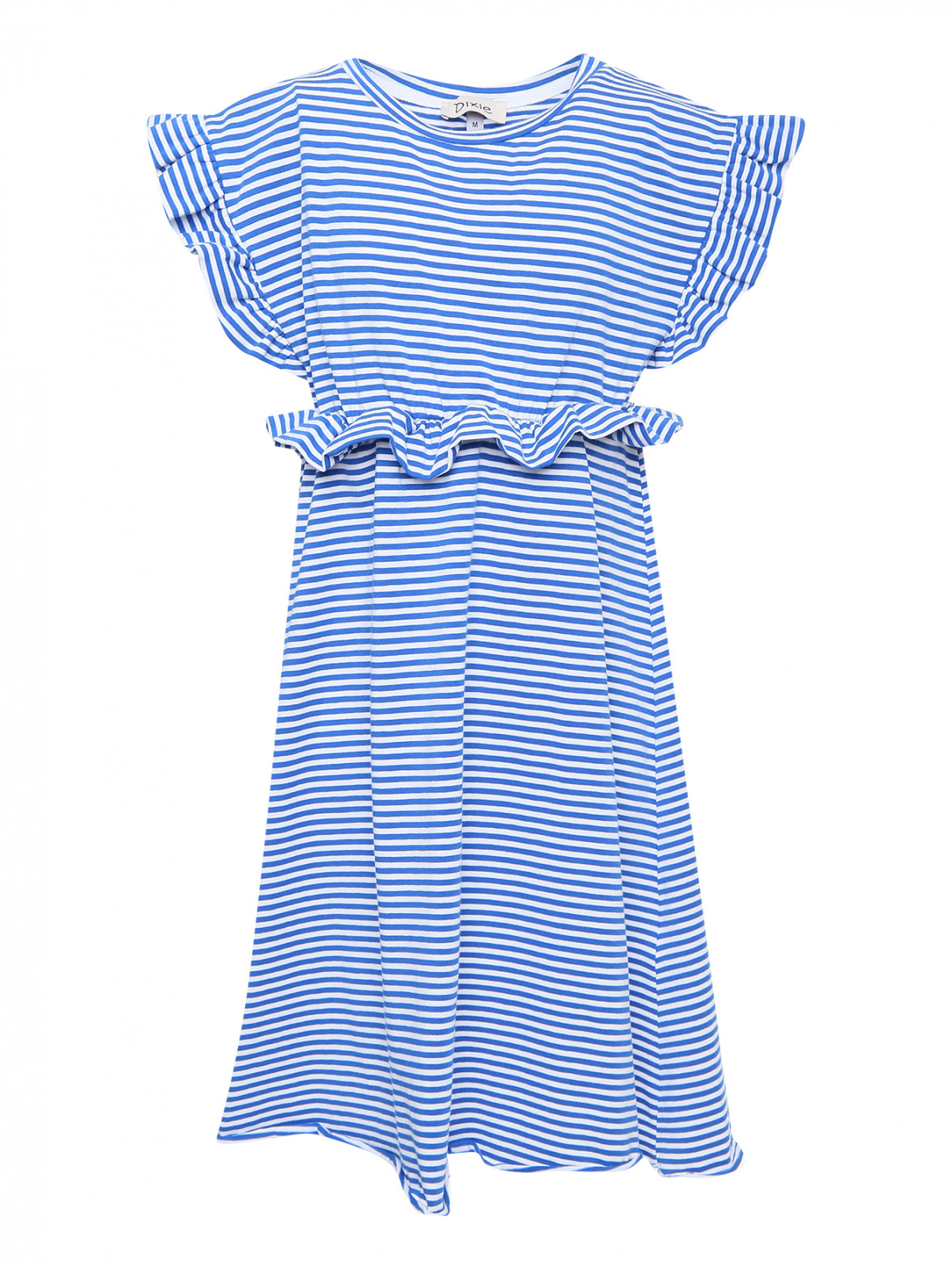 Трикотажное платье в полоску DIXIE  –  Общий вид  – Цвет:  Узор