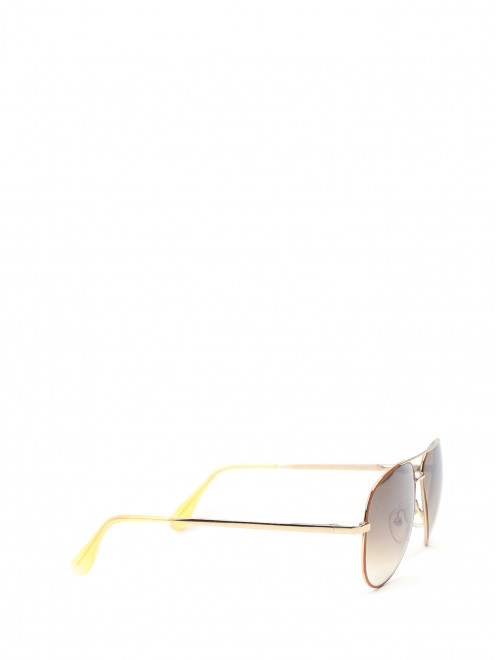 Солнцезащитные очки в металлической оправе  - Обтравка1
