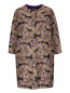 Пальто из хлопка, шерсти и шелка с узором Antonio Marras  –  Общий вид