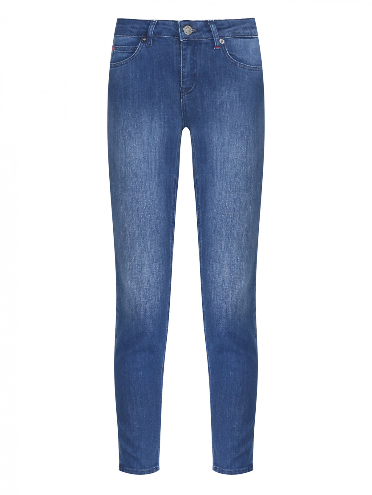 Узкие джинсы из смешанного хлопка Max&Co  –  Общий вид  – Цвет:  Синий