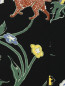 Юбка-миди из шелка асимметричного кроя с цветочным узором TIBI  –  Деталь