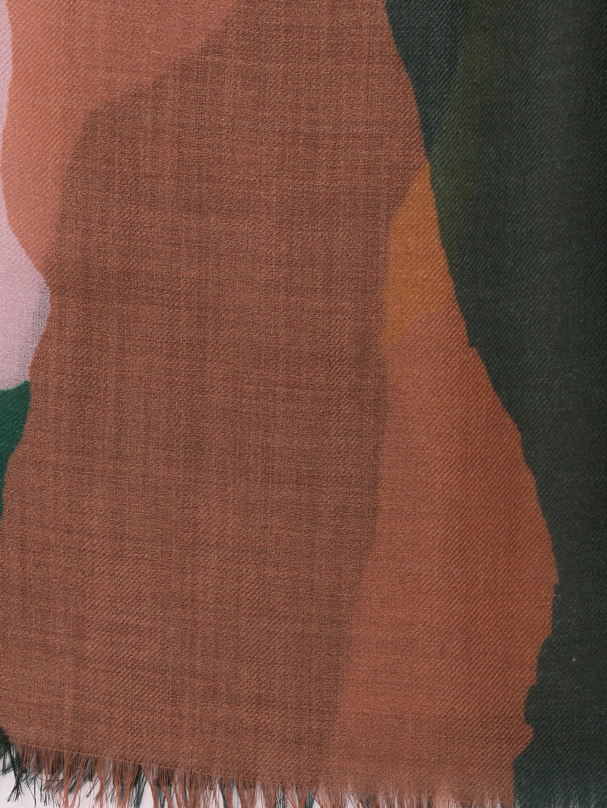 Шарф из кашемира с узором Begg x Co  –  Деталь  – Цвет:  Мультиколор