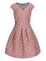 Платье из жаккарда с узором MiMiSol  –  Общий вид