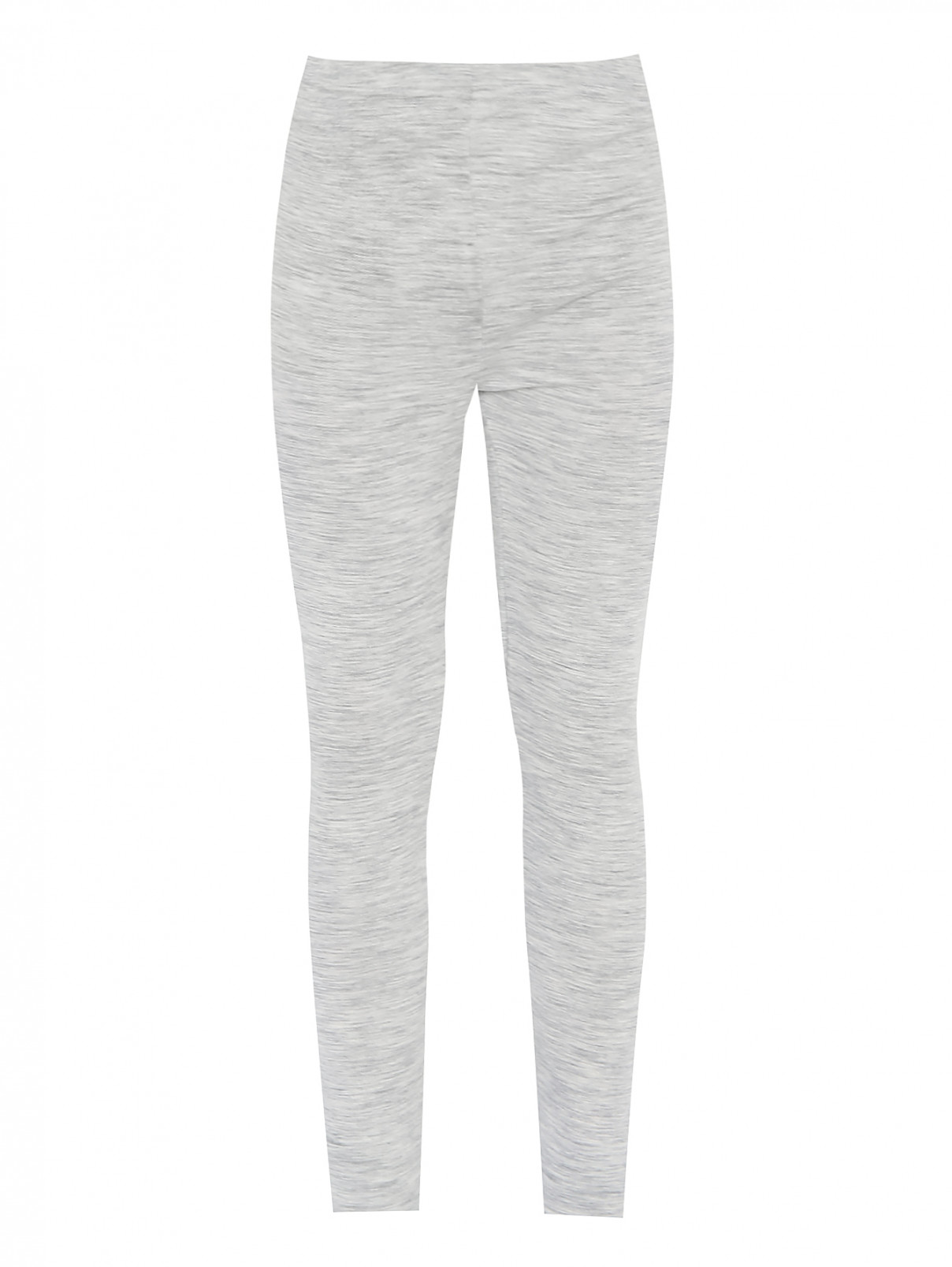 Пижамные штаны из шерсти и шелка Norveg  –  Общий вид  – Цвет:  Серый