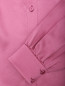 Блуза из шелка с объемными рукавами Alberta Ferretti  –  Деталь