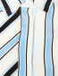 Блуза из шелка с узором "полоска" с накладным карманом MSGM  –  Деталь