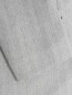 Двубортный жакет из смешанной шерсти с контрастной отделкой Karl Lagerfeld  –  Деталь