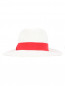 Шляпа из шерсти кролика с контрастной лентой El Dorado Hats  –  Обтравка1