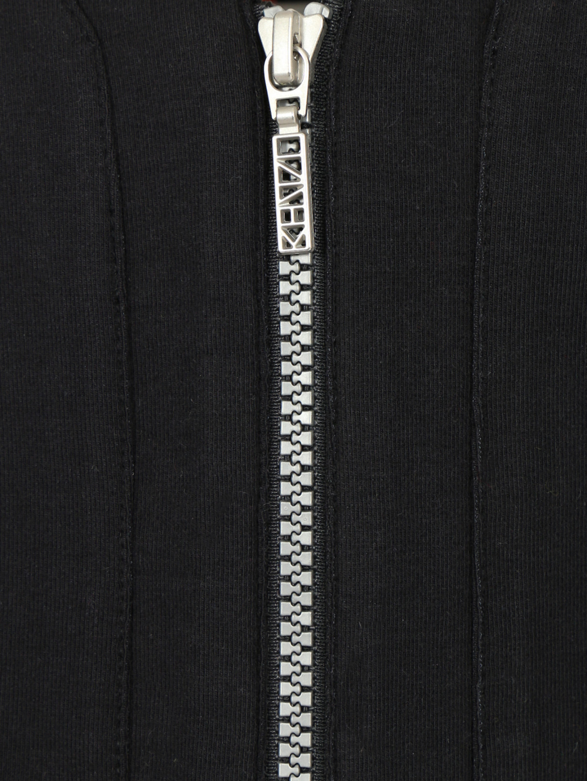 Платье прямого кроя на молнии Kenzo  –  Деталь  – Цвет:  Черный