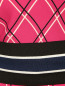Платье-мини с узором и широкой резинкой на талии Sportmax Code  –  Деталь1