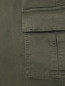 Однотонные брюки с накладными карманами Aspesi  –  Деталь