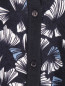 Джемпер из хлопка с цветочным узором Persona by Marina Rinaldi  –  Деталь