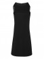 Платье из шерсти с кружевной аппликацией Luisa Spagnoli  –  Общий вид