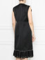 Платье из эластичной ткани на молнии Marina Rinaldi  –  МодельВерхНиз1