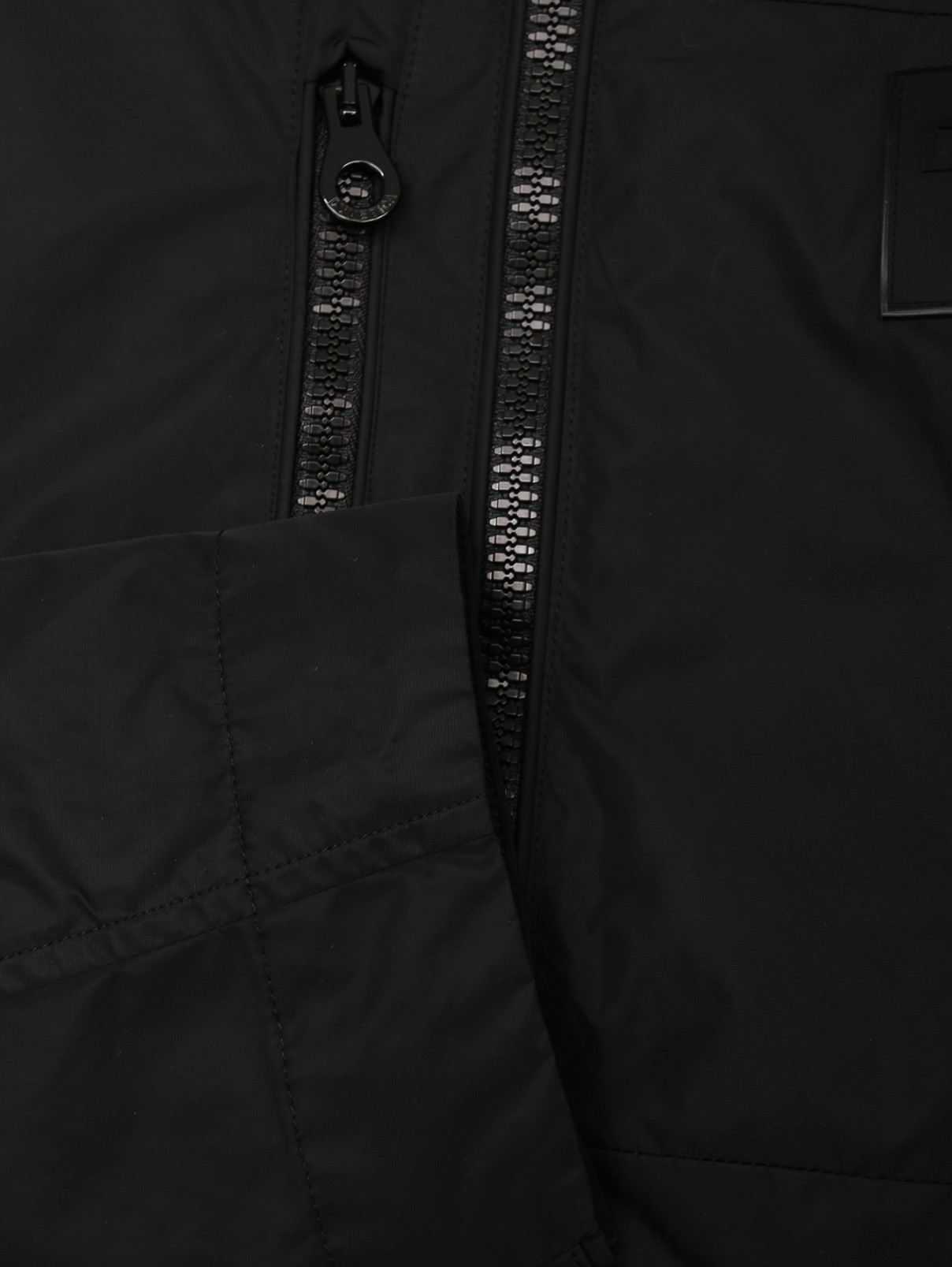 Куртка на молнии с капюшоном Duvetica  –  Деталь1  – Цвет:  Черный