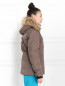 Утепленная куртка с меховым капюшоном Poivre Blanc  –  МодельВерхНиз2