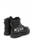 Утепленные ботинки с принтом MSGM  –  Обтравка2
