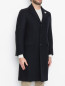 Пальто из шерсти и кашемира с карманами LARDINI  –  МодельВерхНиз