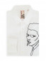 Рубашка из хлопка с узором на груди Antonio Marras  –  Общий вид